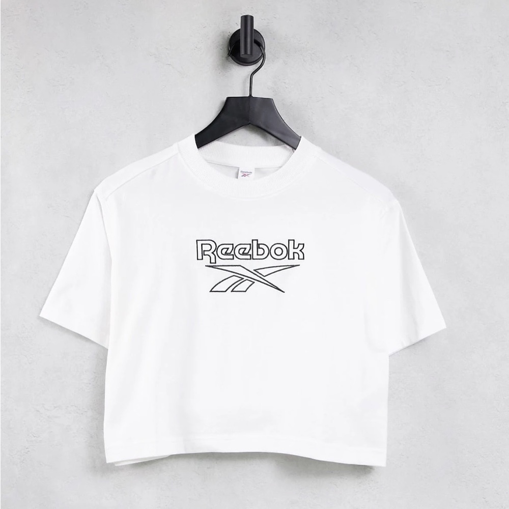 Reebok cotton cropped tee
